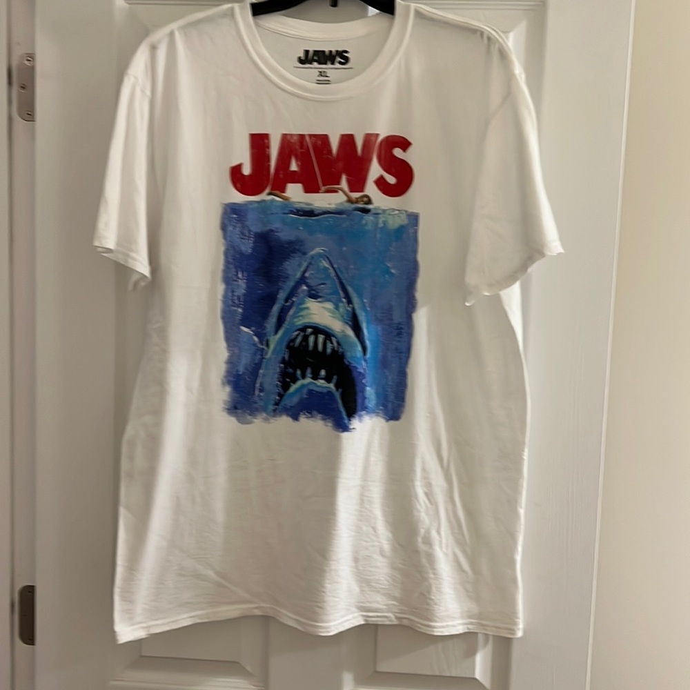 Jaws movie poster t-shirt xl mens
